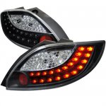 Mazda MAZDA2 2011-2012 Black LED Tail Lights Mazda MAZDA2 2011-2012 Black LED Tail Lights