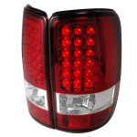 2003 GMC Yukon Red and Clear LED Tail Lights 2003 GMC Yukon Red and Clear LED Tail Lights