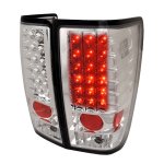 Nissan Titan 2004-2012 Clear LED Tail Lights