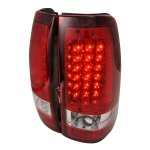 2006 GMC Sierra Red LED Tail Lights 2006 GMC Sierra Red LED Tail Lights