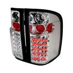 2012 Chevy Silverado 3500HD Chrome LED Tail Lights