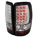 2003 Chevy Tahoe Black LED Tail Lights