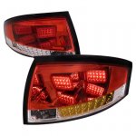 2001 Audi TT Red and Clear LED Tail Lights
