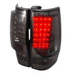 2009 GMC Yukon Smoked LED Tail Lights