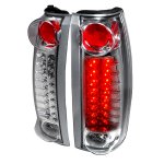 1998 Chevy Suburban Clear LED Tail Lights