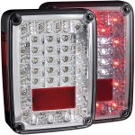 Jeep Wrangler JK 2007-2015 Chrome LED Tail Lights