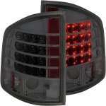 1996 Chevy S10 Smoked LED Tail Lights