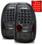 1998 Dodge Dakota Smoked LED Tail Lights