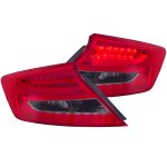 Honda Civic Coupe 2012-2013 LED Tail Lights Red and Smoked Honda Civic Coupe 2012-2013 LED Tail Lights Red and Smoked