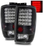 2000 Ford Expedition Black LED Tail Lights 2000 Ford Expedition Black LED Tail Lights