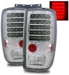 2002 Ford Expedition Chrome LED Tail Lights