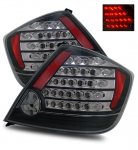 Scion tC 2005-2007 LED Tail Lights Black Scion tC 2005-2007 LED Tail Lights Black
