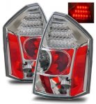2006 Chrysler 300C Chrome LED Tail Lights 2006 Chrysler 300C Chrome LED Tail Lights