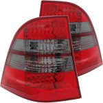 2005 Mercedes Benz M Class LED Tail Lights Red and Smoked