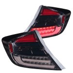 2012 Honda Civic Sedan LED Tail Lights Smoked 2012 Honda Civic Sedan LED Tail Lights Smoked