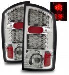 2004 Dodge Ram 2500 Chrome LED Tail Lights
