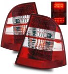 Mercedes Benz M Class 1998-2005 LED Tail Lights Red and Clear