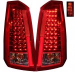 2006 Cadillac CTS Red and Clear LED Tail Lights 2006 Cadillac CTS Red and Clear LED Tail Lights
