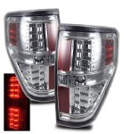 2010 Ford F150 Chrome LED Tail Lights 2010 Ford F150 Chrome LED Tail Lights