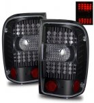 2001 Ford Ranger Black LED Tail Lights