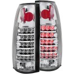 1988 GMC Sierra 3500 LED Tail Lights Chrome Housing