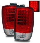 2000 Ford Expedition Red and Clear LED Tail Lights 2000 Ford Expedition Red and Clear LED Tail Lights