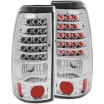 2001 Chevy Silverado 2500 LED Tail Lights Chrome