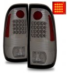 2007 Ford F350 Super Duty LED Tail Lights Smoked Lens