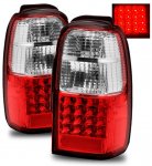2001 Toyota 4Runner LED Tail Lights Red and Clear