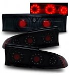 Mitsubishi Eclipse 1995-1999 Black LED Tail Lights
