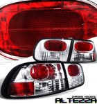 Honda Civic Coupe 1996-2000 Clear Altezza Tail Lights