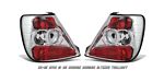 2003 Honda Civic Si Hatchback Clear Altezza Tail Lights