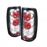 1999 GMC Sierra Chrome Altezza Tail Lights