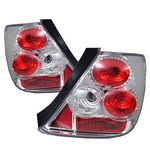 Honda Civic Si Hatchback 2003-2005 Clear Altezza Tail Lights