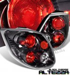Toyota Matrix 2002-2005 Black Altezza Tail Lights