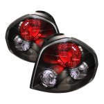 Hyundai Santa Fe 2001-2003 Black Altezza Tail Lights