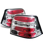 VW Golf 1999-2004 Clear Altezza Tail Lights