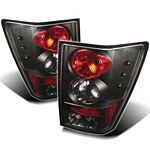 Jeep Grand Cherokee 2005-2006 Black Altezza Tail Lights Jeep Grand Cherokee 2005-2006 Black Altezza Tail Lights