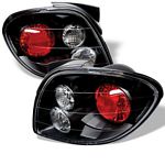 Hyundai Tiburon 2000-2002 Black Altezza Tail Lights