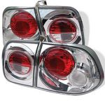1997 Honda Civic Sedan Clear Altezza Tail Lights