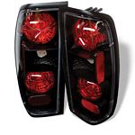 Nissan Frontier 1998-2004 Black Altezza Tail Lights