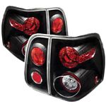 Lincoln Navigator 2003-2006 Black Altezza Tail Lights