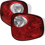 2002 Ford F150 Red Stepside Altezza Tail Lights