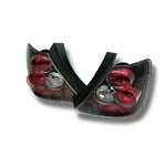 2003 Honda Civic Si Hatchback JDM Black Altezza Tail Lights