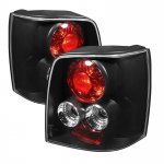 VW Passat Hatchback 1997-2000 Black Altezza Tail Lights