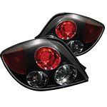 Hyundai Tiburon 2003-2005 Black Altezza Tail Lights