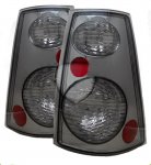 2002 Ford Explorer Sport Trac Smoked Custom Tail Lights