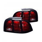 1995 Ford Mustang Red Custom Tail Lights