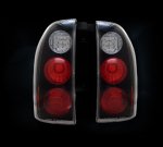 Suzuki Grand Vitara 1999-2004 Black Custom Tail Lights