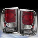 1993 Ford Ranger Smoked Custom Tail Lights